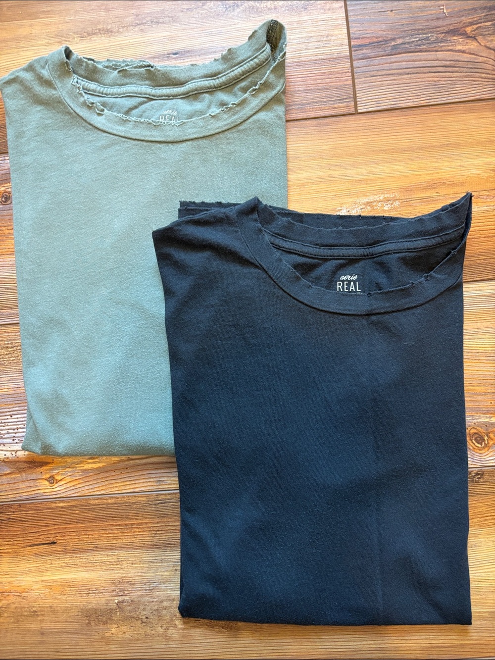 aerie Real Soft Crew Neck Tee Bundle